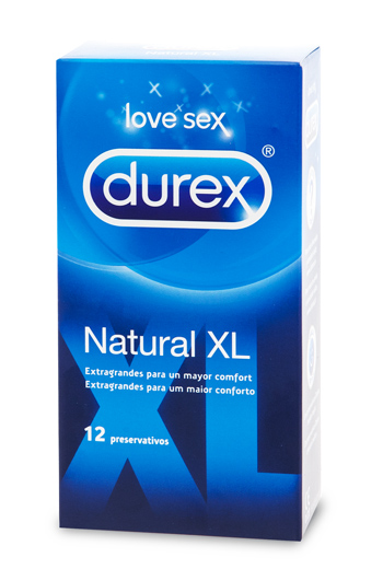 Durex Natural XL de 12 unidades
