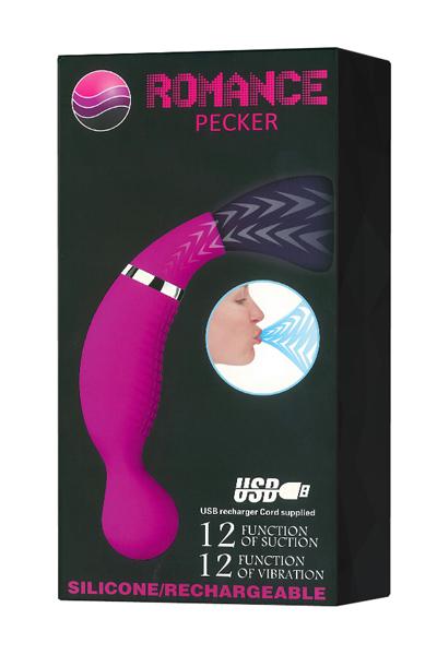 Succionador+masajeador 12 vibraciones Pecker