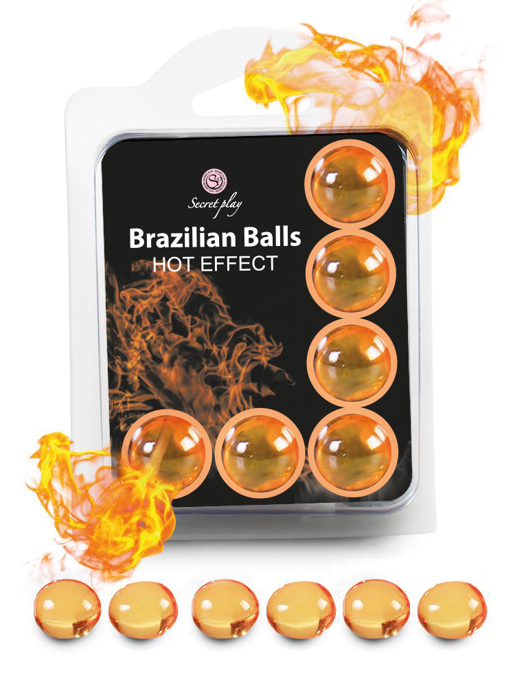 Brazilian balls efecto calor 6 unidades