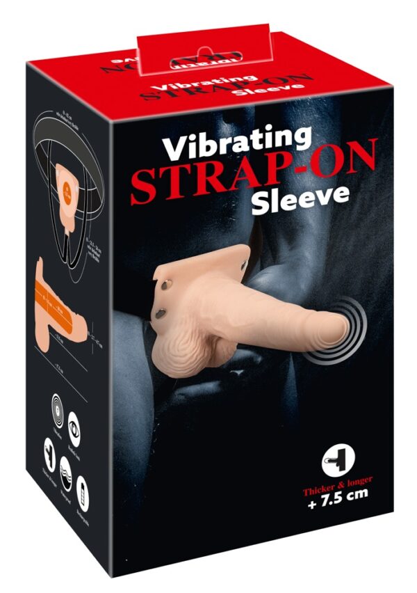 Strap on sleeve recargable - Imagen 3