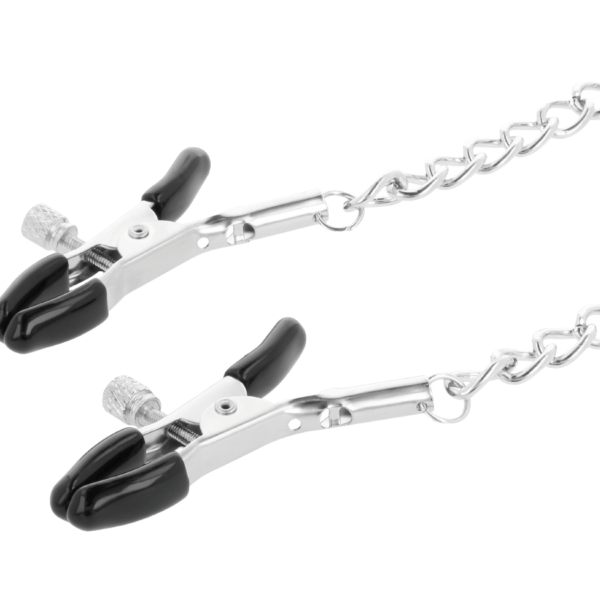 Pinzas para pezones con collar - Imagen 2