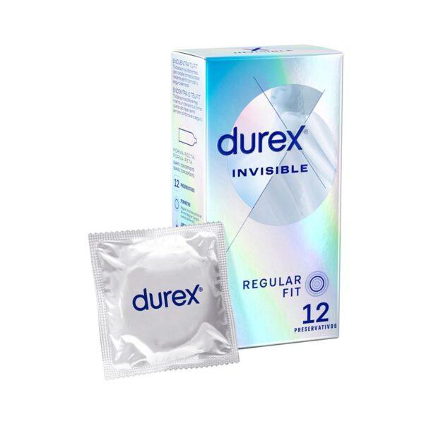Durex invisible extrasensitivo 12 unidades