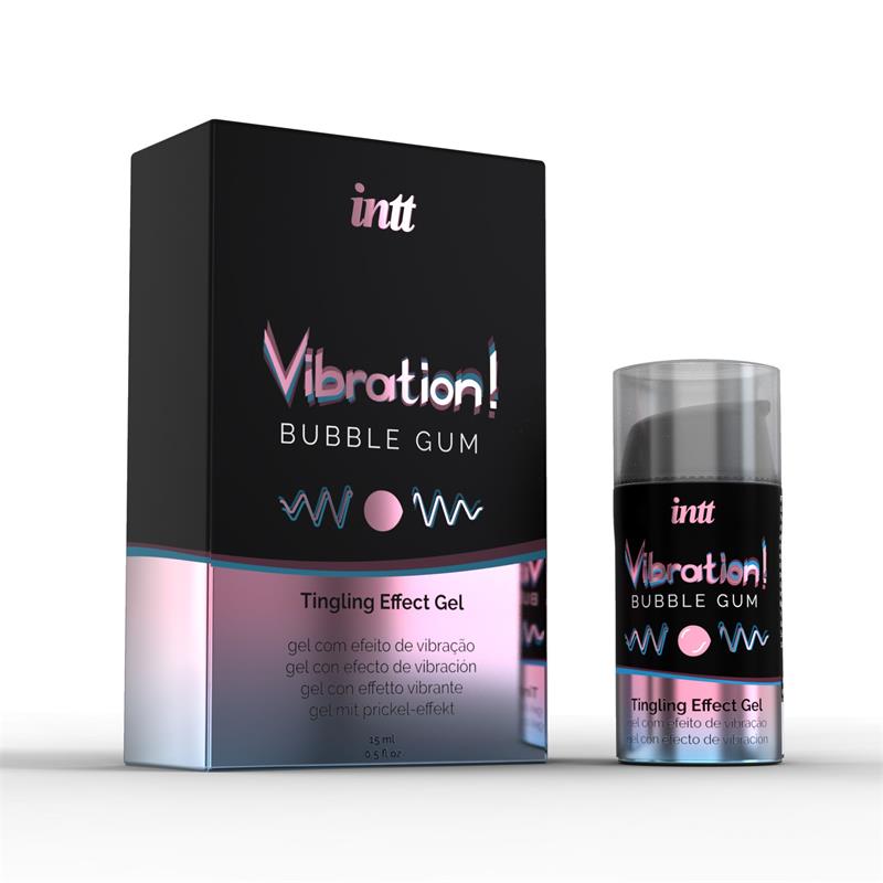 Vibrador líquido Bubble gum 15ml