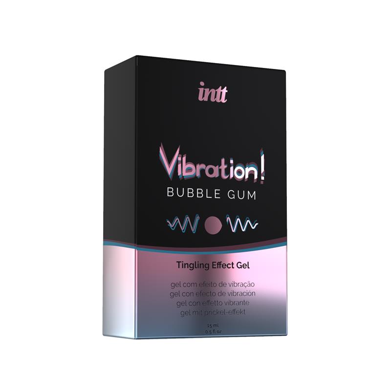 Vibrador líquido Bubble gum 15ml - Imagen 3