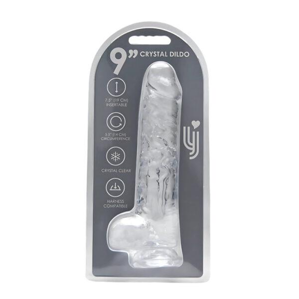 Dildo with balls 9" Loving Joy - Imagen 5