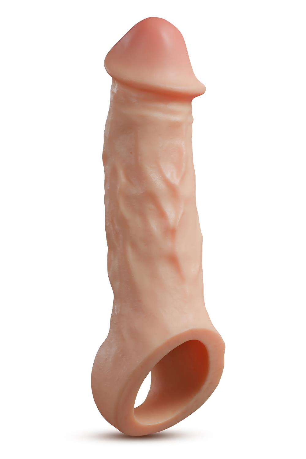 Intrepid 2" Silicone Penis Xtender Performance + - Imagen 3