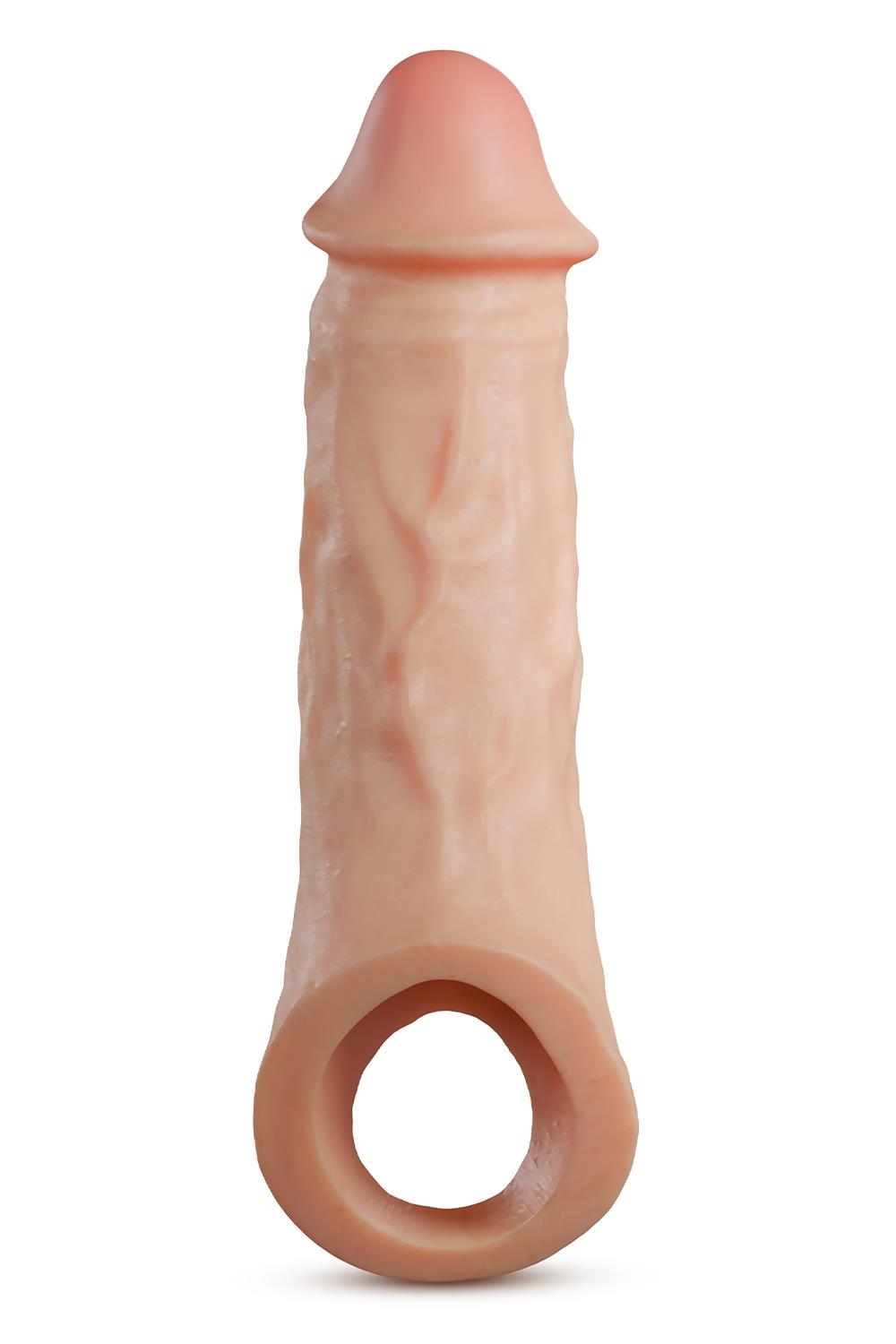 Intrepid 2" Silicone Penis Xtender Performance + - Imagen 4