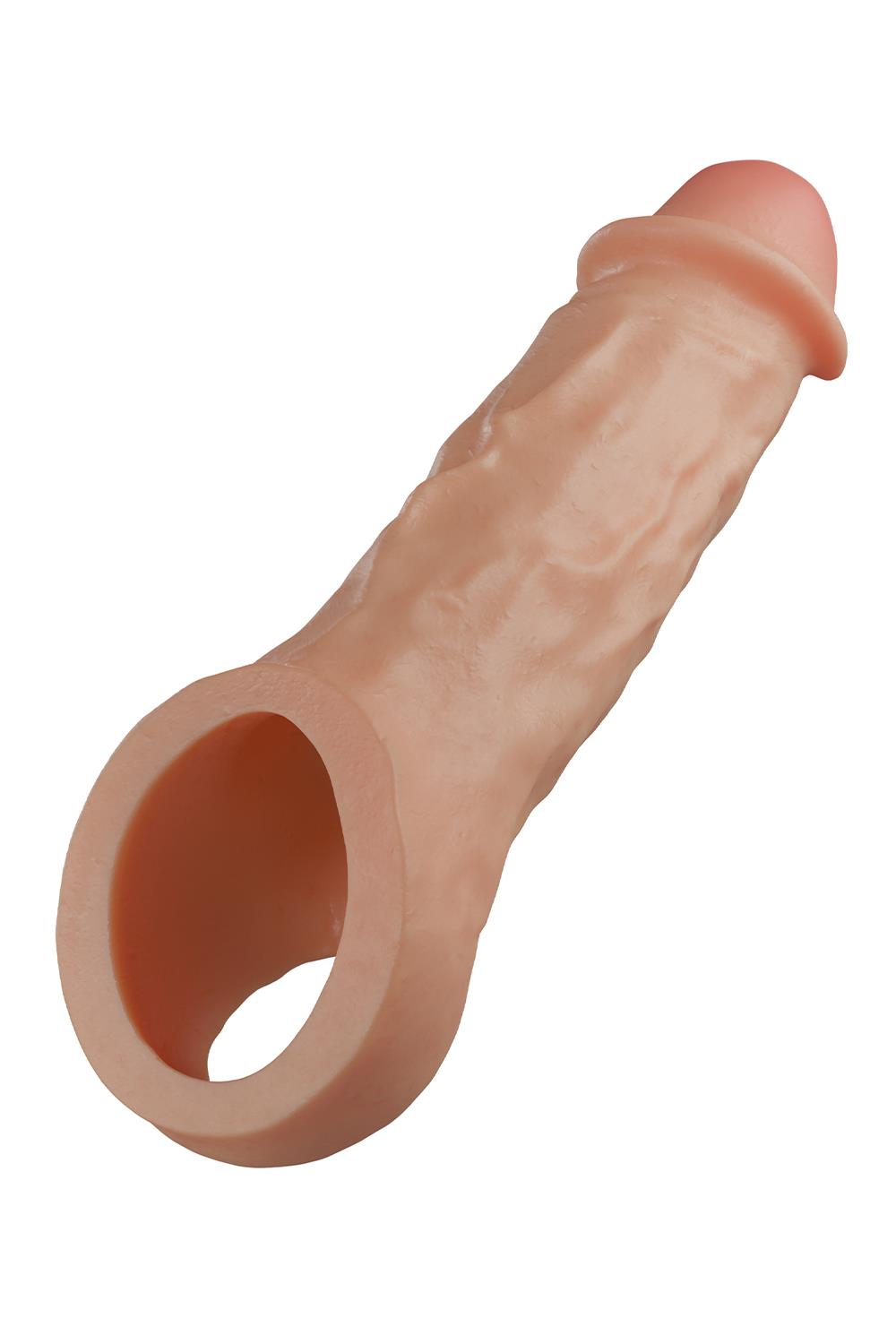 Intrepid 2" Silicone Penis Xtender Performance + - Imagen 6