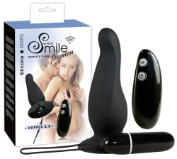 Butt plug silicona con mando a distancia