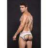 Jock strap blanco con logo - Imagen 2