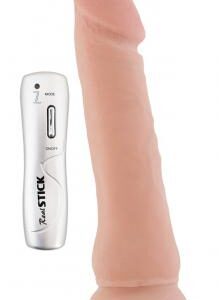 Realítico 18cm con vibrador 7 velocidades