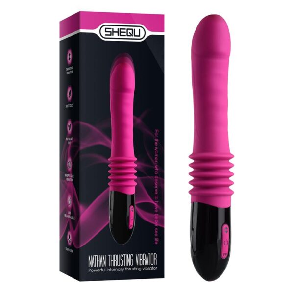 Vibrador movimiento telescopico USB