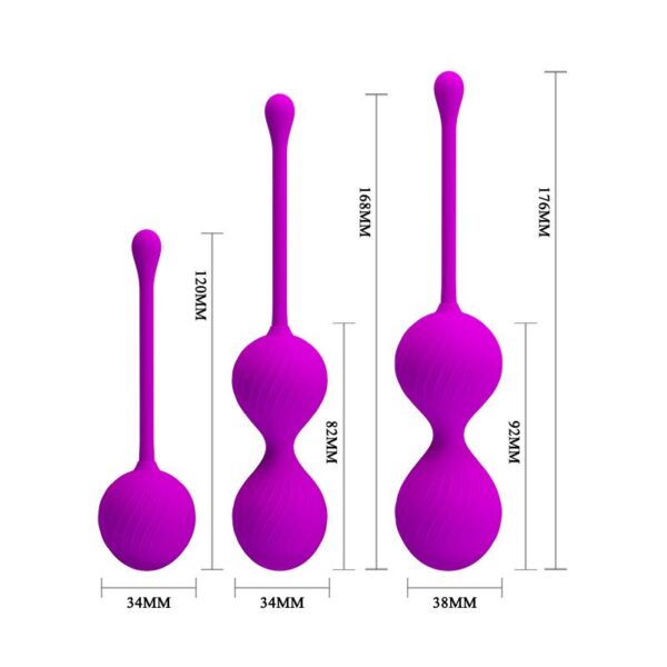 Pack 3 bolas kegel - Imagen 3