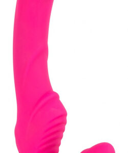 Strapless strap on recargable