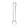 7" Realistic head glass dildo