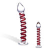 Mr Swirly glass dildo