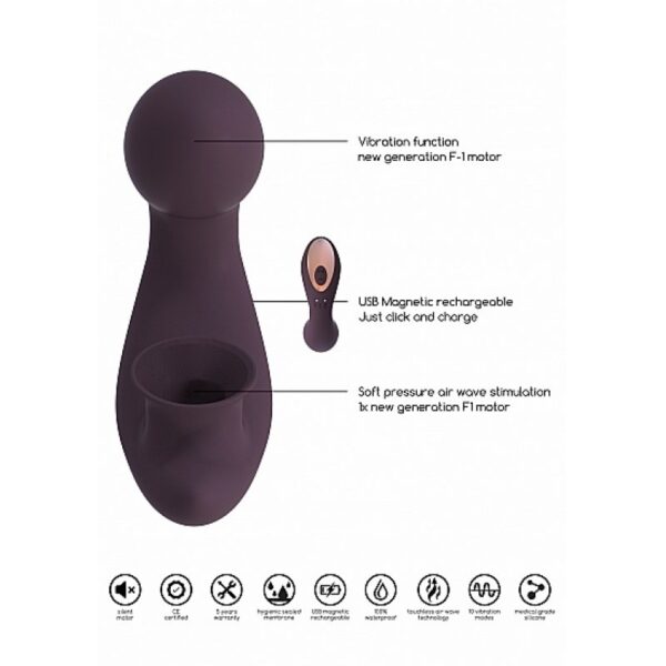 Vibrador succionador Desirable - Imagen 3