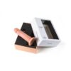 Vibrador realistico c/testiculos recargable con mando y rotación - Imagen 4