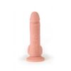 Vibrador realistico c/testiculos recargable con mando y rotación - Imagen 5