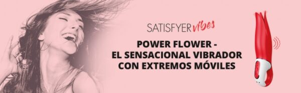 Vibrador recargable Power Flower - Imagen 4