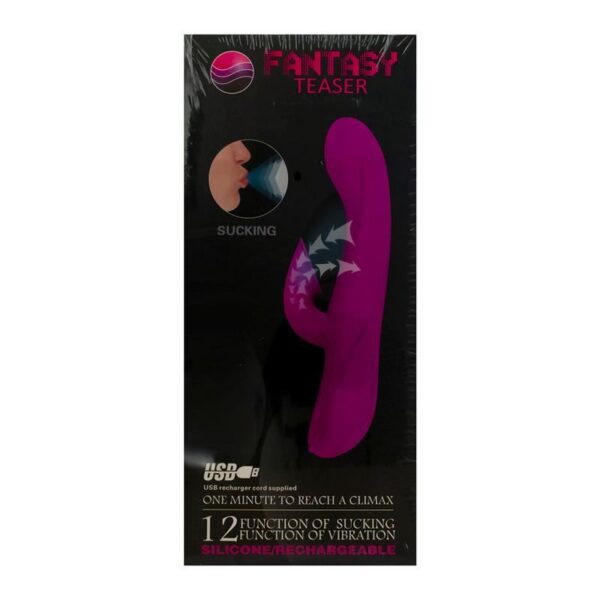 Vibrador con succionador clítoris - Imagen 2