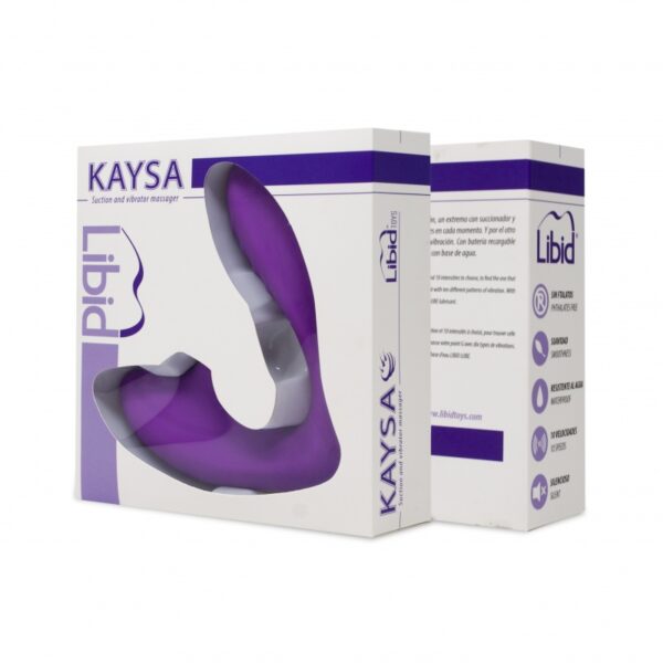 Vibrador succionador Kaysa - Imagen 6