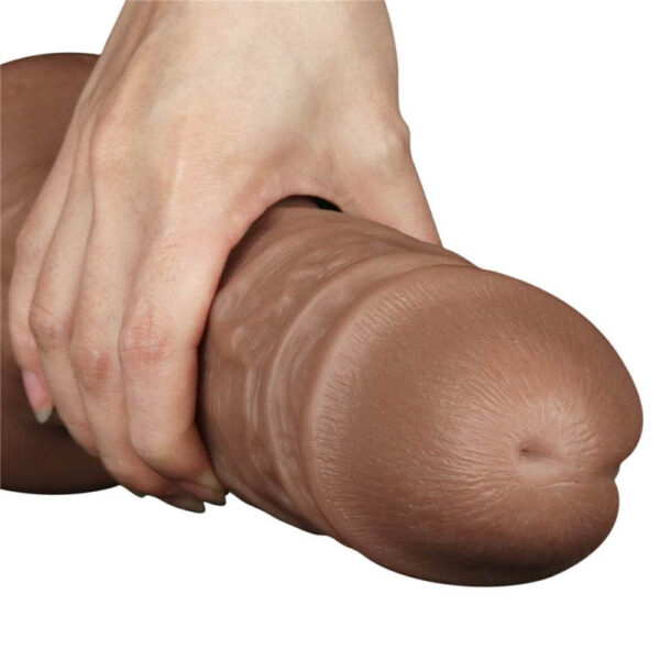 Realistic chubby dildo 10,5? negro - Imagen 3
