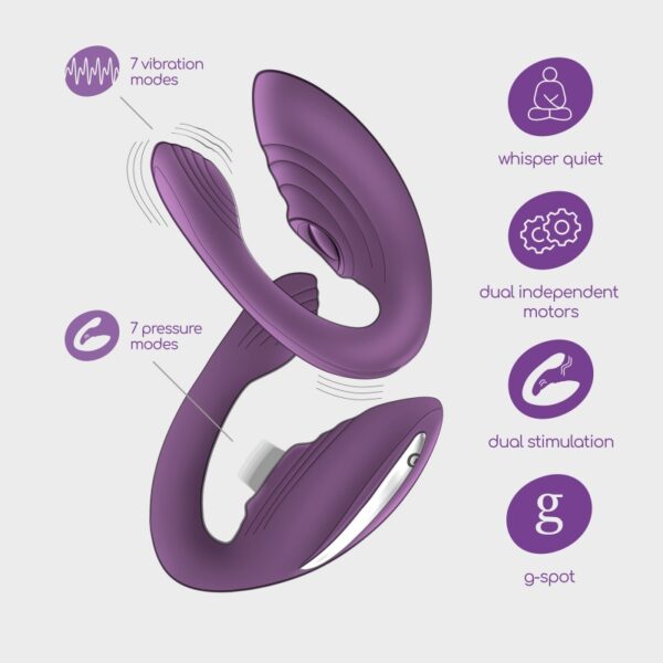 Vibrador para parejas Pleasuriser - Imagen 5
