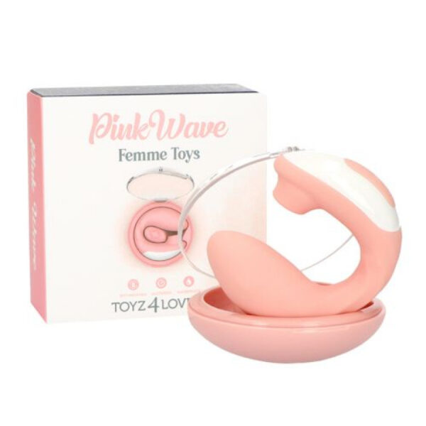Succionador y vibrador articulado Pink wave