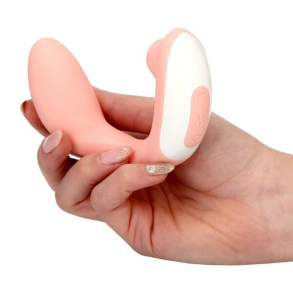 Succionador y vibrador articulado Pink wave - Imagen 3