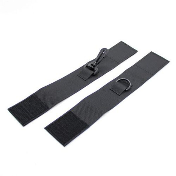 Esposas negras con velcro - Imagen 2