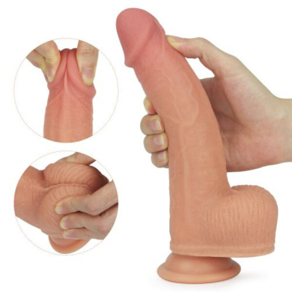 Pene ultrarealistico recargable y rotador - Imagen 3