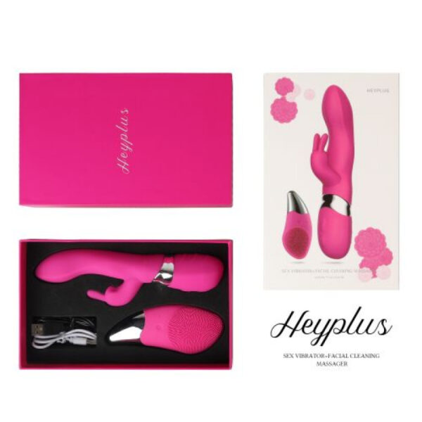Kit Heyplus Rabbit +masajeador - Imagen 3