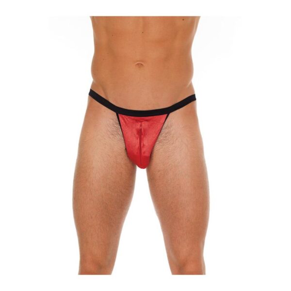 Tanga con cremallera