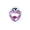 Joya anal corazón aluminio T-S - Imagen 4