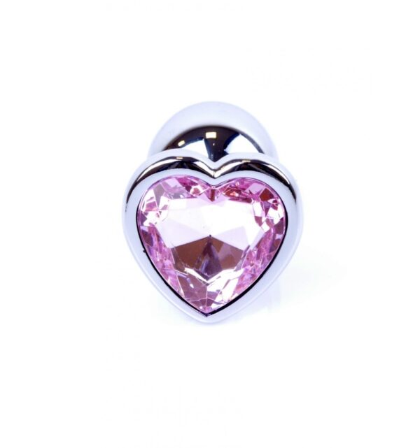 Joya anal corazón aluminio T-S - Imagen 4