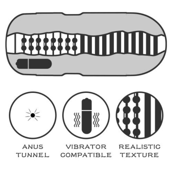 Lata vibradora forma ano - Imagen 2