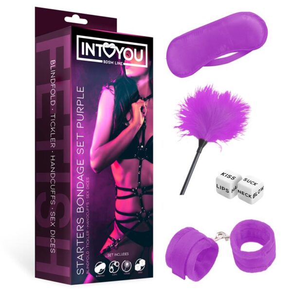 Set bondage principiantes 4 piezas - Imagen 3