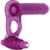 Anillo doble penetración articulado con vibrador - Imagen 3