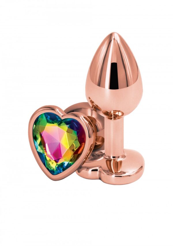 Joya anal Rear assets T-S forma corazón - Imagen 2