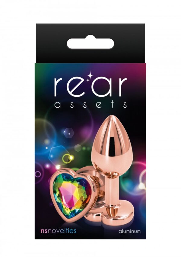 Joya anal Rear assets T-S forma corazón - Imagen 3