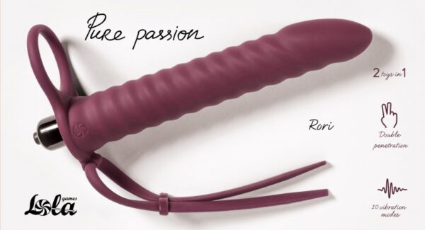 Dildo doble penetracion pure passion Rori