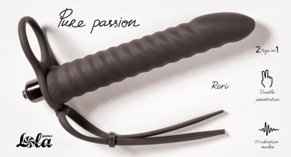 Dildo doble penetracion pure passion Rori - Imagen 2