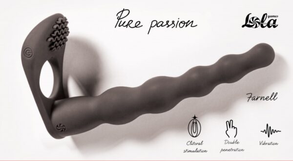 Dildo doble penetracion pure passion Farnell