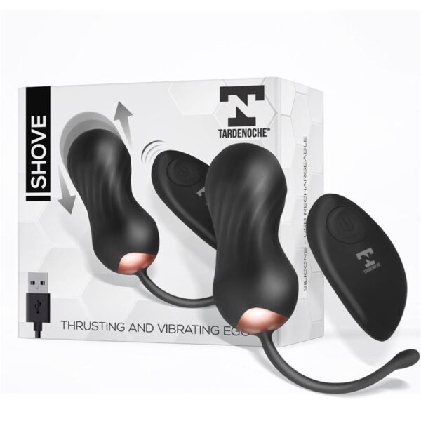 Huevo con mando y función thrusting