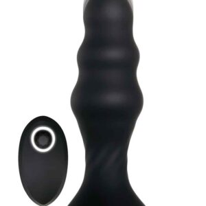 Plug con mando efecto pulsador y thrusting backdoor banger