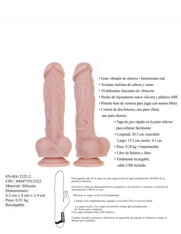 Realístico eyaculador big shot - Imagen 2