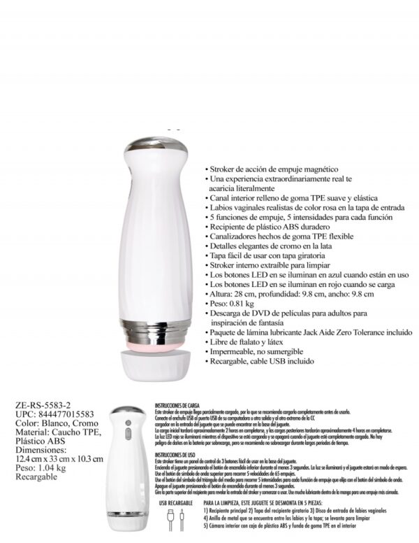 Masturbador thrusting stroker - Imagen 3