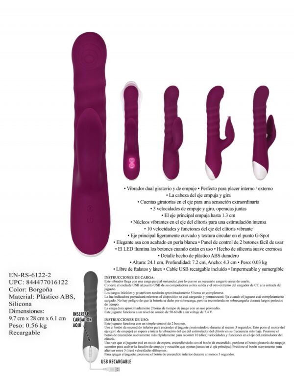 Vibrador rabbit lovely lucy - Imagen 3