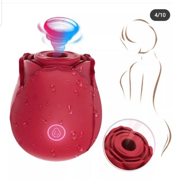 Succionador forma rosa - Imagen 6